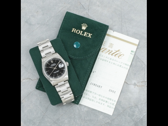 Ролекс (Rolex) Datejust 36 Oyster Nero Royal Black Onyx Dial - Rolex Guarantee 16200